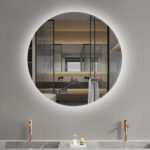 Rayon White Light Mirror 70*70 cm