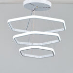Rylona 3 Lights White Chandelier - Image 3