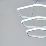 Rylona 3 Lights White Chandelier - Image 4