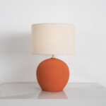 Fleir 1 Light Orange Table Lamp - Image 2