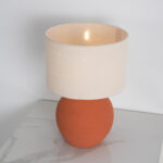Fleir 1 Light Orange Table Lamp - Image 3