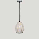 Wylix 1 Light White pendant