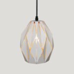 Wylix 1 Light White pendant - Image 3