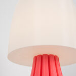 Wavy 1 Light Red Table Lamp - Image 4