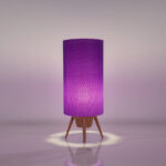 Meshy 1 Light Purple Table Lamp