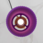 Meshy 1 Light Purple Table Lamp - Image 4