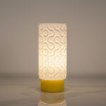 Seamless 1 Light Yellow Table Lamp - Image 3