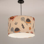 Jylor 1 Light Multicolored Pendant