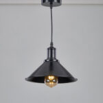 Shinovia 1 Light Black Pendant