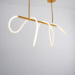 Zygo LED White × Gold Chandelier - Image 3