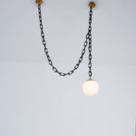 Quira 1 Light Black × Gold × White Pendant - Image 2