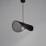 Vynar 1 Light Black Pendant