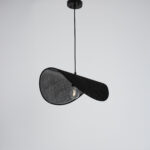 Vynar 1 Light Black Pendant - Image 2