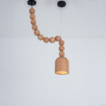Luvora 1 Light Beige Pendant