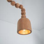 Luvora 1 Light Beige Pendant - Image 4