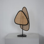 Zirix 1 Light Black × Beige Table Lamp - Image 2