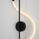 Wexor LED Black × White Wall Lamp - Image 4