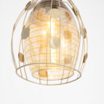 Elixor 1 Light Gold Pendant - Image 3
