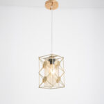 Lenvia 1 Light Gold Pendant