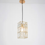Theris 1 Light Gold Pendant