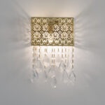Klanis 1 Light Gold Wall lamp