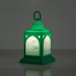 فانوس رمضان سمول إضاءة ليد أخضر - Image 3