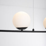 Hextor 3 Lights Black × Gold Chandelier - Image 3