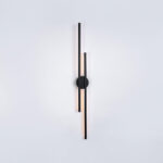 Orlina LED Black Wall Lamp