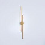Orlina LED Gold Wall Lamp