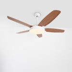 Toshi White Ceiling Fan - 52 Inch - Image 2