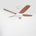 Toshi White Ceiling Fan - 52 Inch - Image 3
