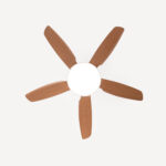 Toshi White Ceiling Fan - 52 Inch - Image 4