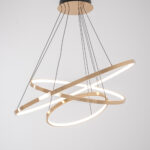 Liora LED Gold Chandelier