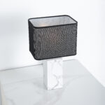 Elinia 1 Light White × Black Table Lamp - Image 3