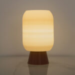 Melona LED Brown × Beige Table Lamp