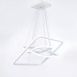 Ogeen LED White Chandelier - Image 2