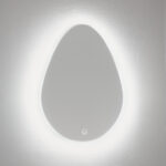مراية سيرانا إضاءة أبيض تاتش 60*40 سم - Image 2