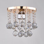 Loli 1 Light Gold Chandelier
