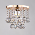Loli 1 Light Gold Chandelier - Image 2