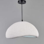 Ares 1 Light White Pendant