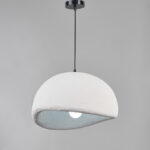Ares 1 Light White Pendant