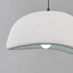 Ares 1 Light White Pendant - Image 4