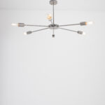 Steco 6 Lights Silver Chandelier