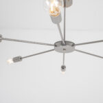 Steco 6 Lights Silver Chandelier - Image 3