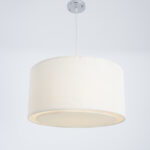 Zaluron 4 Lights Beige Chandelier