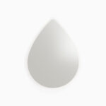 مراية زافرين إضاءة أبيض 60*80 سم - Image 3