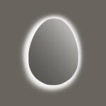 مراية زينفرا إضاءة أبيض 60*80 سم - Image 2