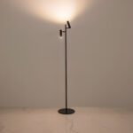 Sornex 2 Lights Black Floor Lamp - Image 2