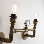 Morvyn 2 Lights Antique Wall Lamp - Image 3