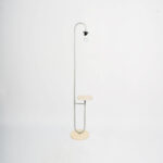Kobra 1 Light Silver Floor Lamp - Image 2